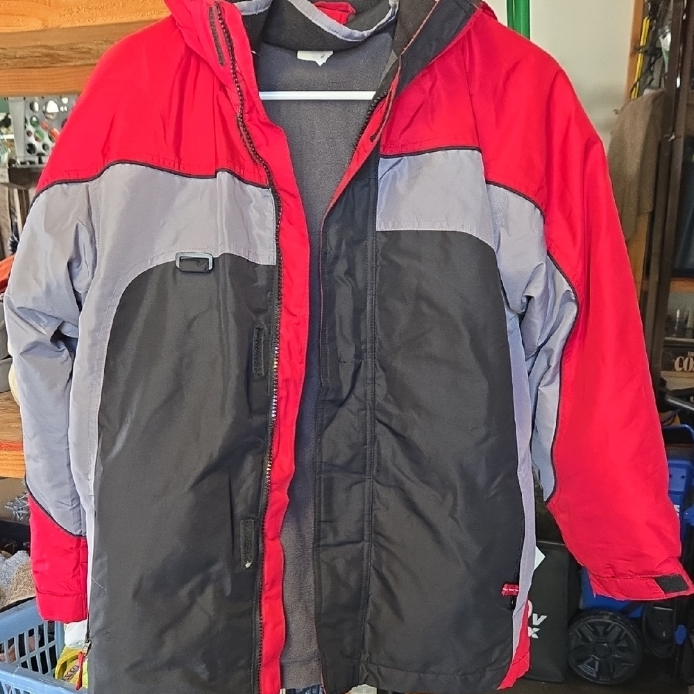 Cherokee Black and Gray Outdoor Jacket